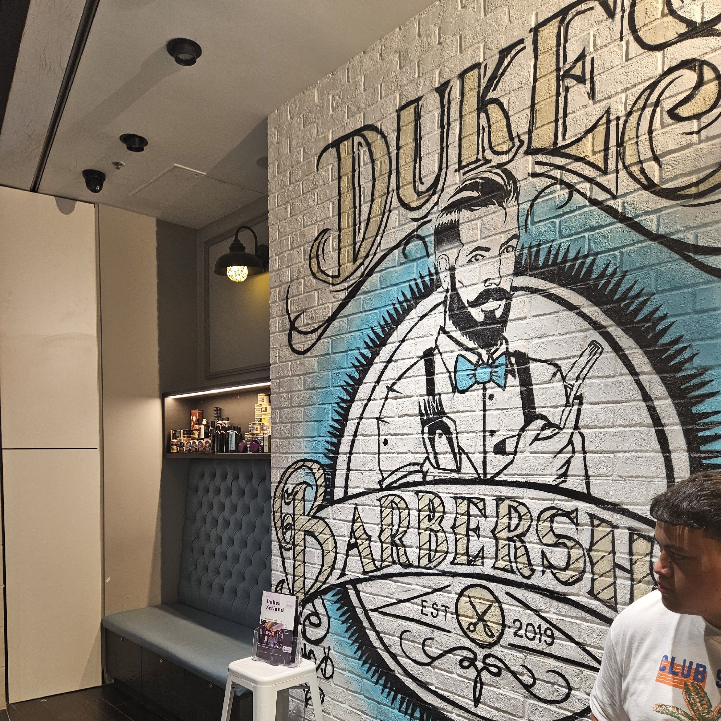 Dukes Barbershop  Zetland, 2 Defries Ave, Shop 23a East Village Mall, 2017, Sydney