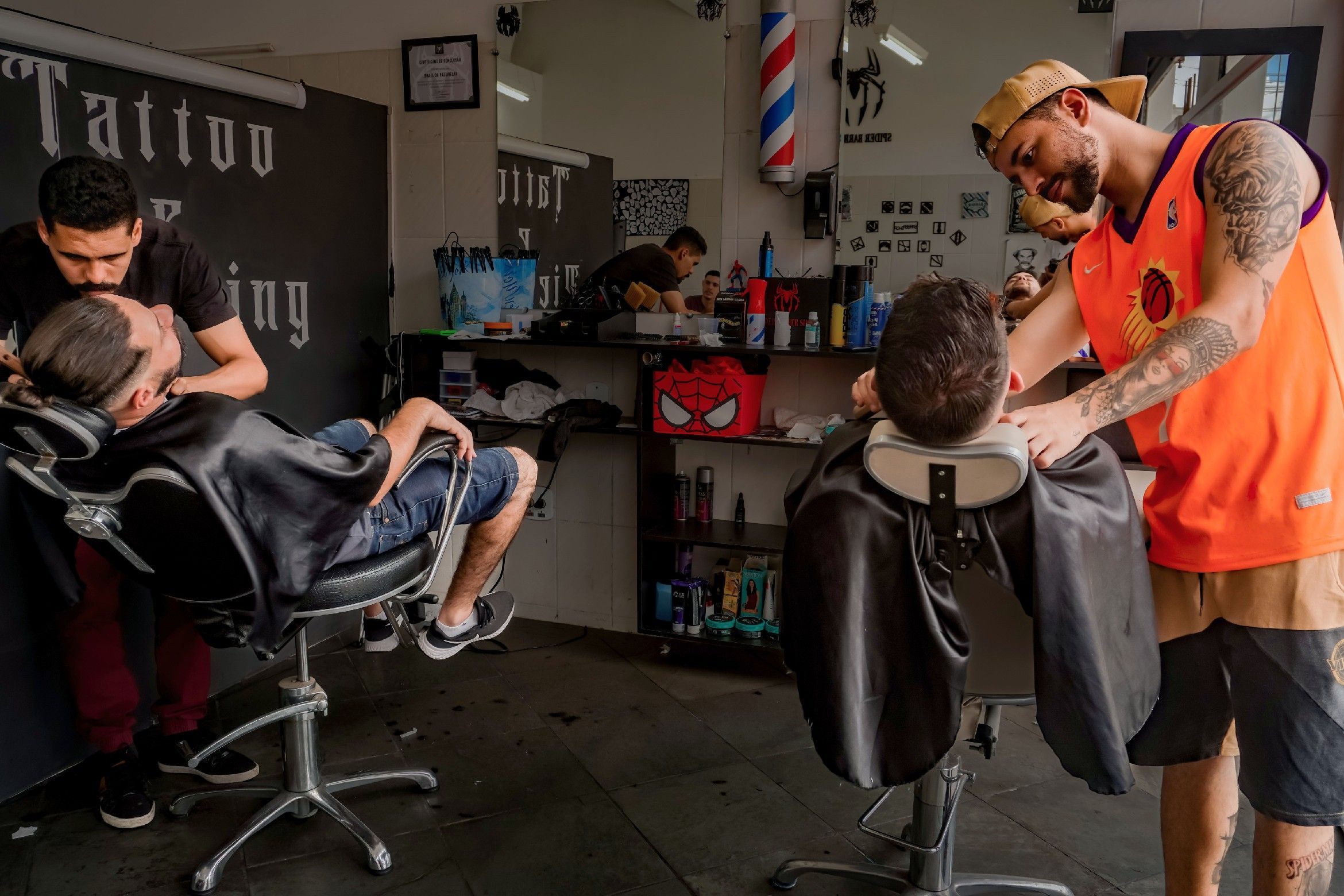 CORTE de cabelo MASCULINO DEGRADE ✂💈 CORTE de cabelo INFANTIL