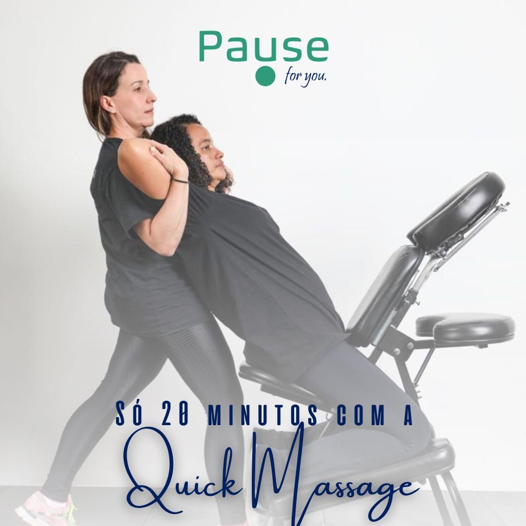 Portfólio de Quick Massage - 20 minutos