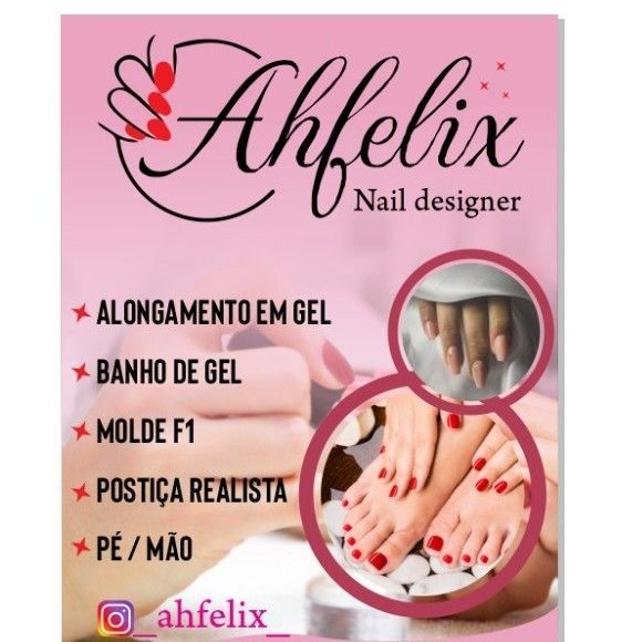 Ahfelix nails designer, Rua Alzira Santiago, N 5, 23821-030, Itaguaí