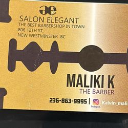 Maliki’s Barbershop Limited, 806 12th St, V3M 4K1, New Westminster