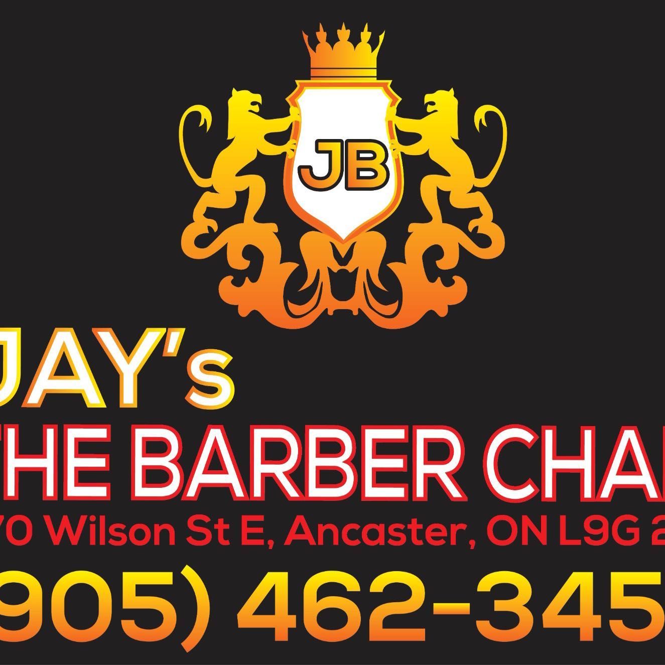 Jay’s the barber chair, 370 Wilson St E, L9G 4S4, Hamilton