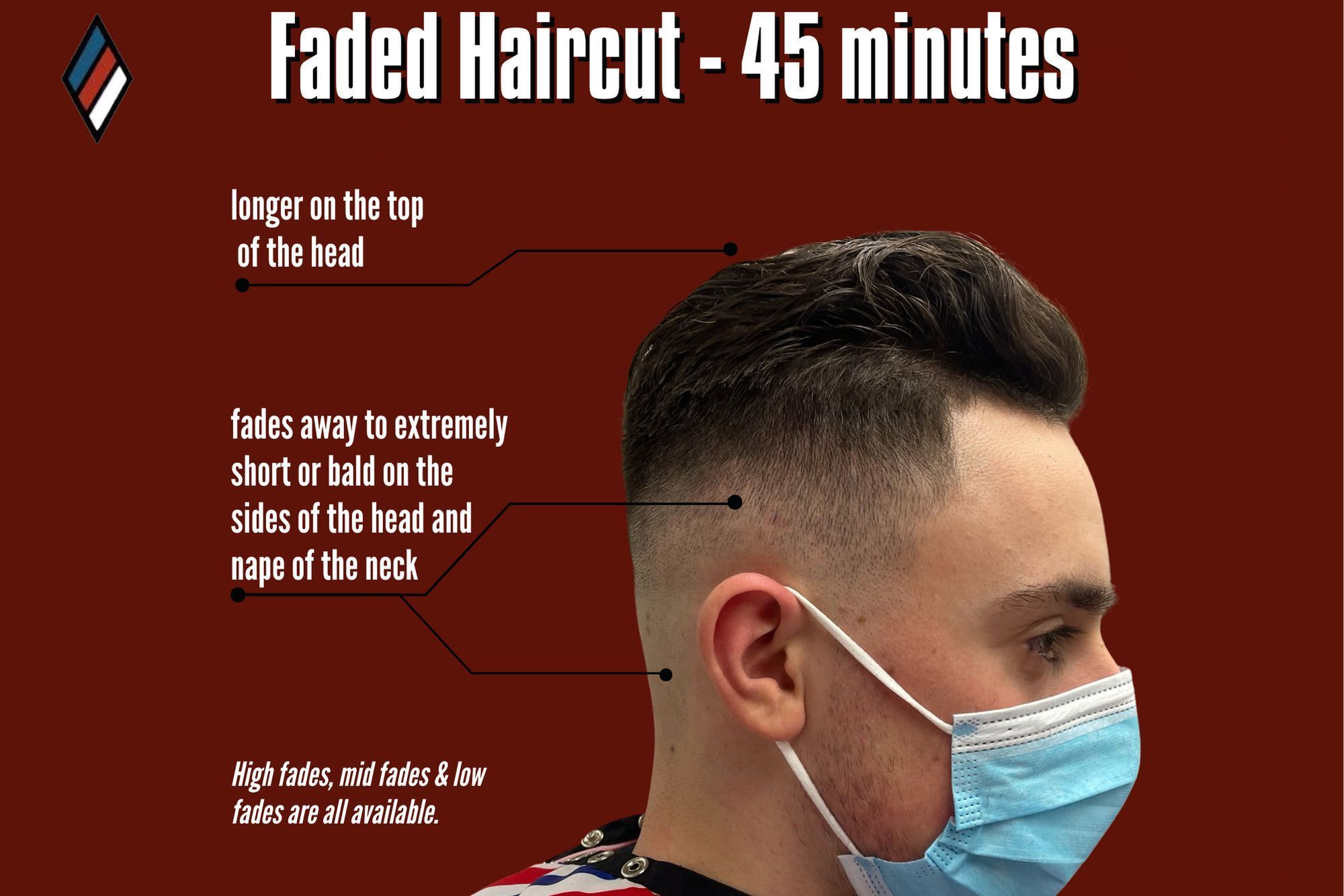 FADED Haircut w/ AMBER portfolio