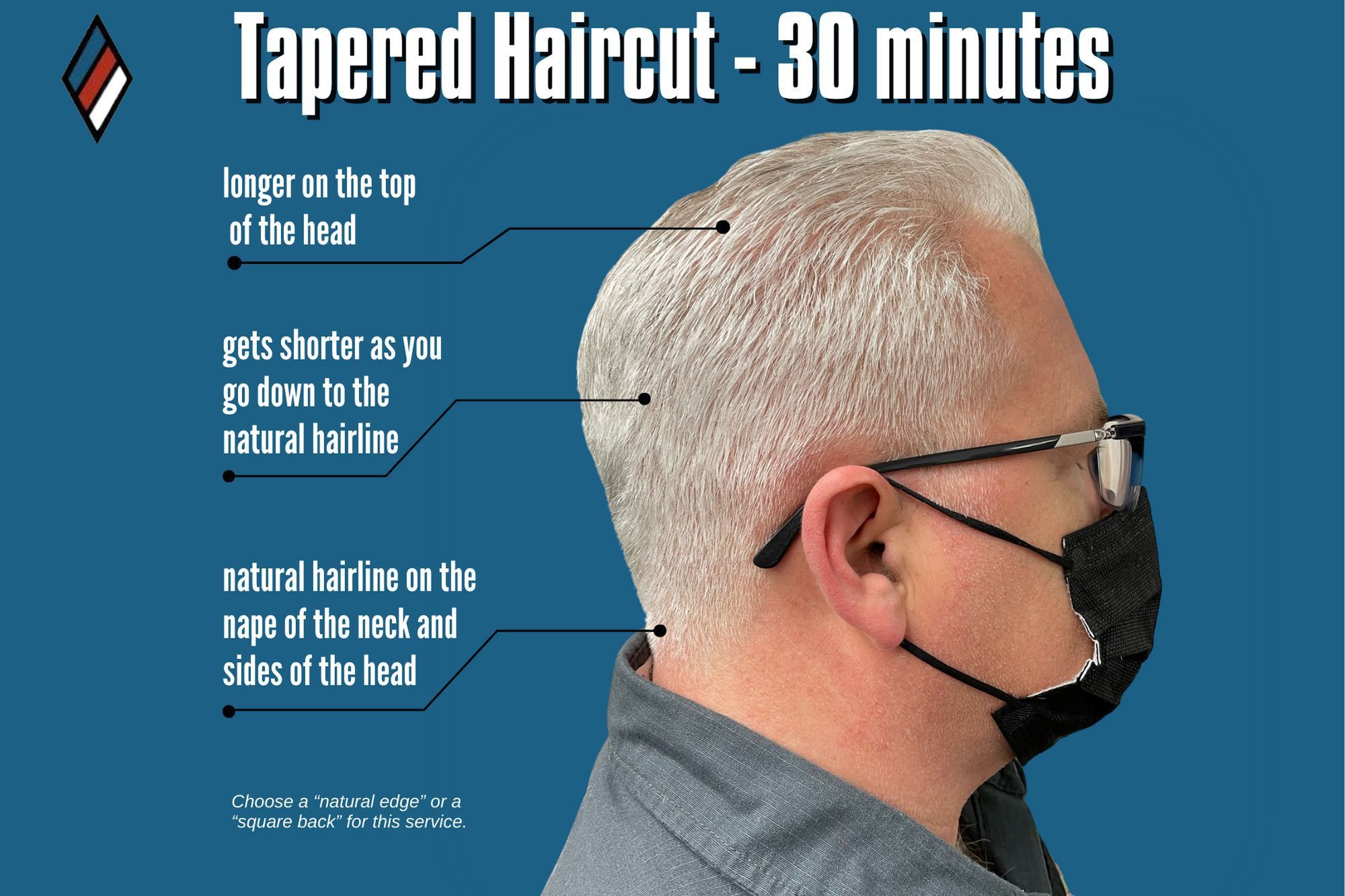 TAPERED Haircut & BEARD TRIM w/ Dana portfolio