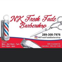 NK Fresh Fade Barbershop, 305 Crockett St, L8V 1H6, Hamilton