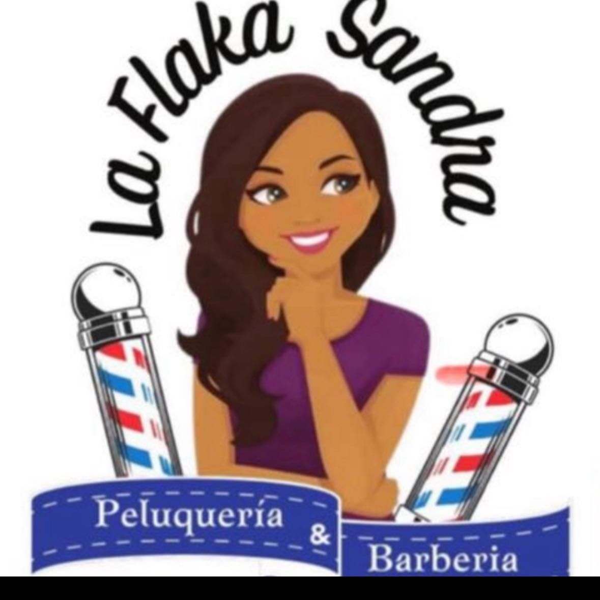 Peluquería y barbería la flaka Sandra unisex, Calle Rosas, 2397, 8340256, Santiago