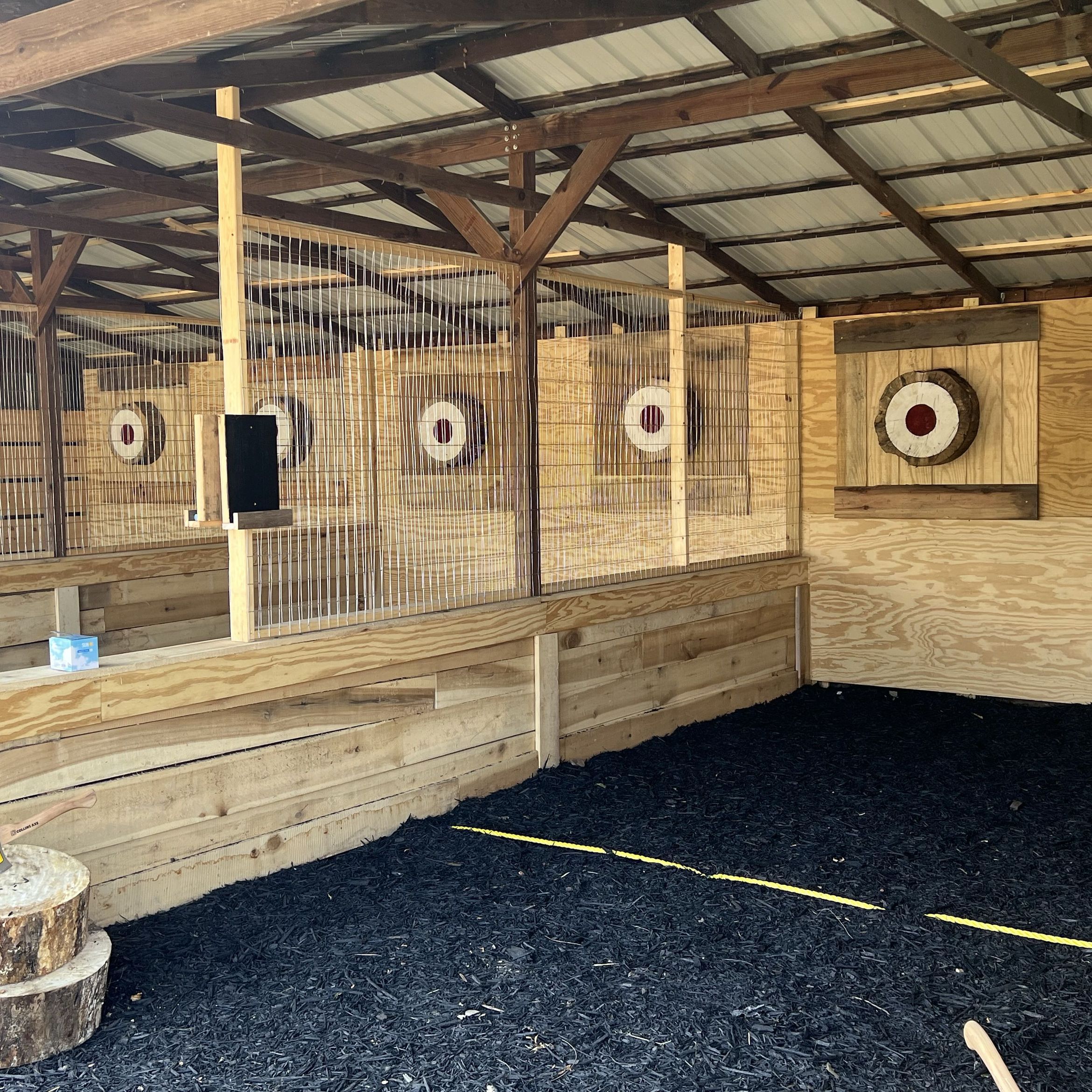 Grumpy Vinny’s Axe Throwing, 87 Depot St, Bryson City, 28713