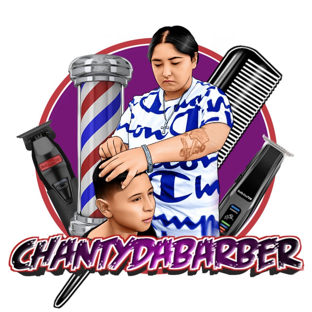 ChantyDaBarber, 632 Sunland Park Dr. Suite D, El Paso, 79912