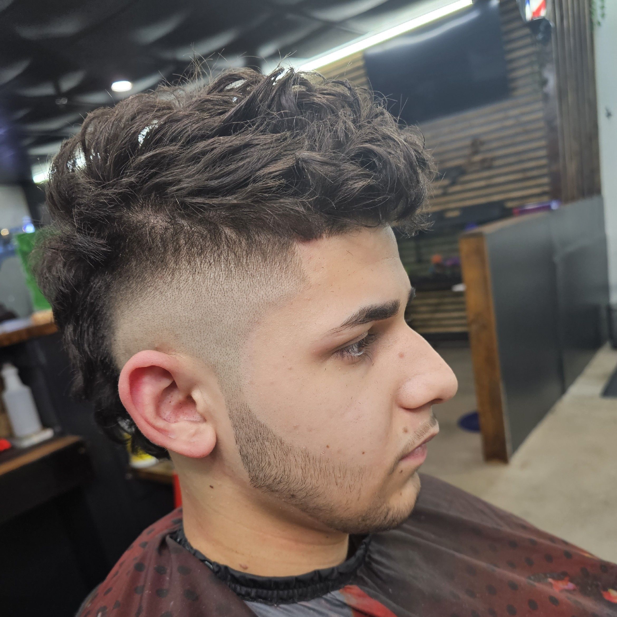 Teenagers Hair cut with beard portfolio
