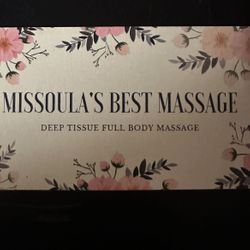 Missoulas BEST Massage, 2825 Stockyard Rd a24, Missoula, 59808
