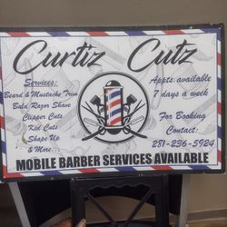 Curtiz Cutz Barber Shop, 521 N Atrium Dr, Suite #420, Houston, 77060