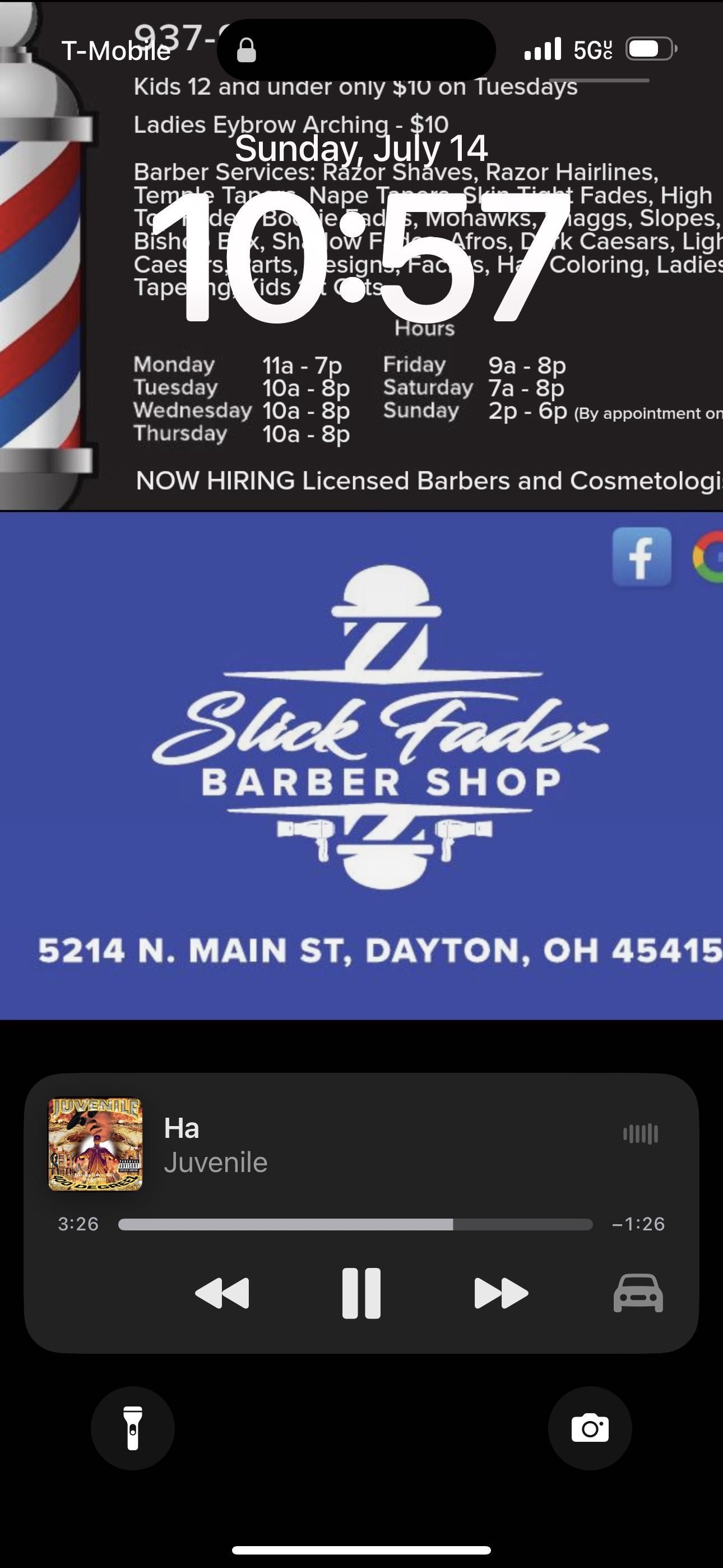 Slick Fadez Barbershop Llc, 5214 N Main St, Dayton, 45415