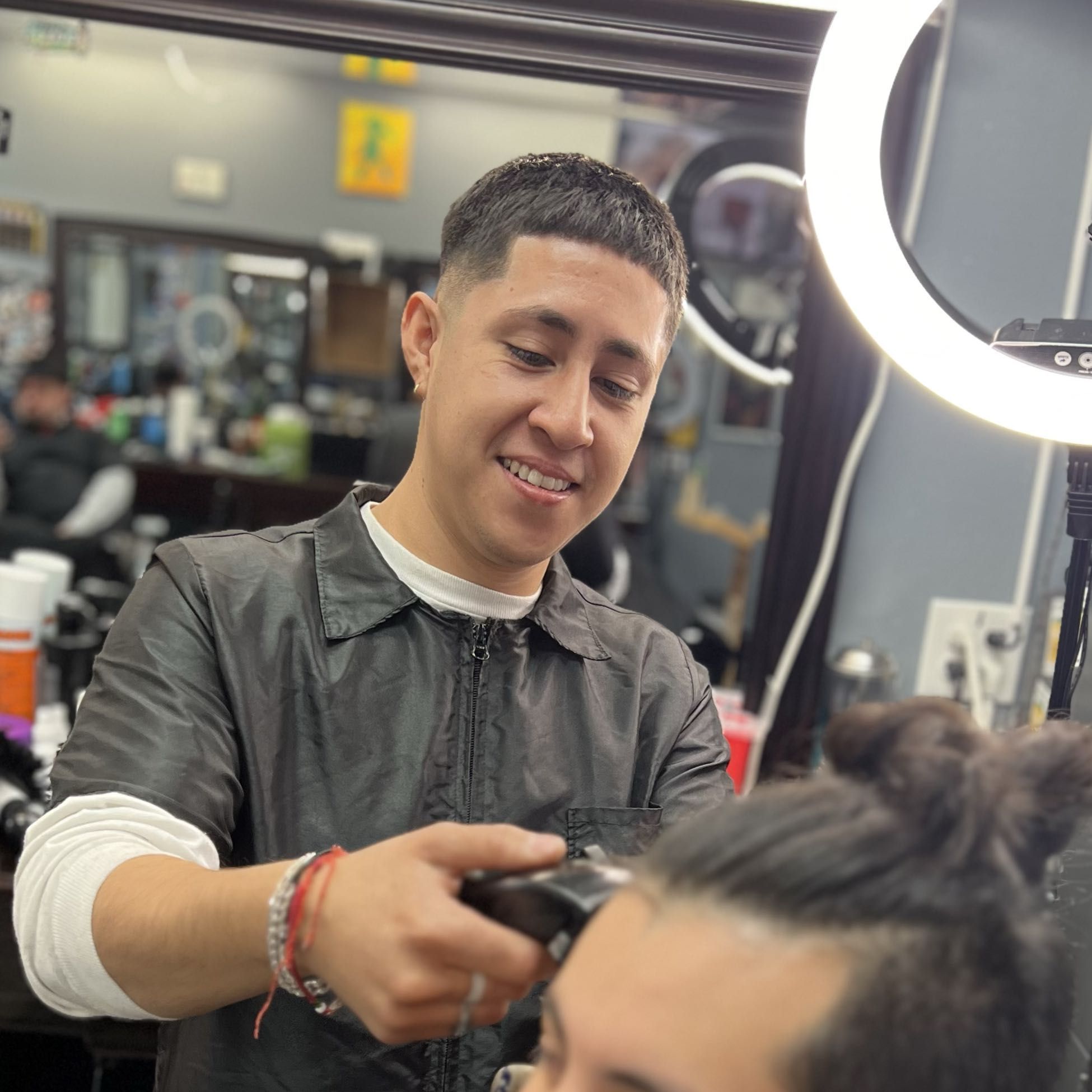 Jared Villegas - Axios barbershop