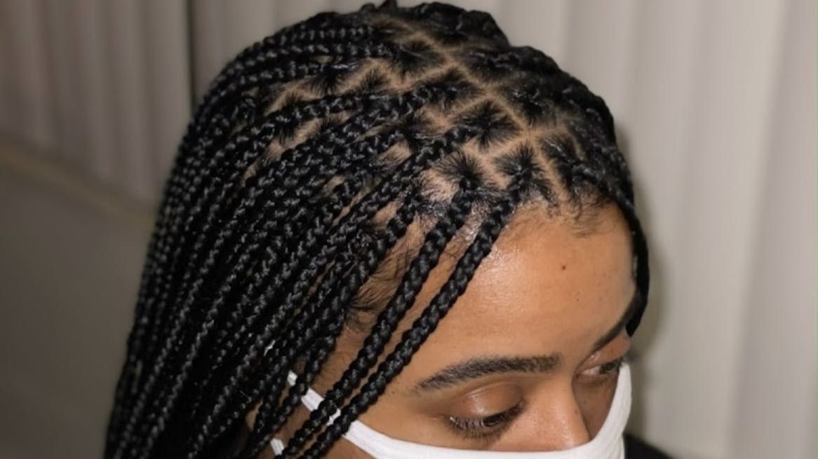 Best African Hair Braiding in St Louis - Hair Braiding Studio - ❤️❤️ micro  braids by us. 📞 314-227-5082. #fauxlocs #goddess #goddessbraids  #senegalese #feedincornrows #feedin #protectivestyle #protectivestyles  #microbraids #stlhairbraiding