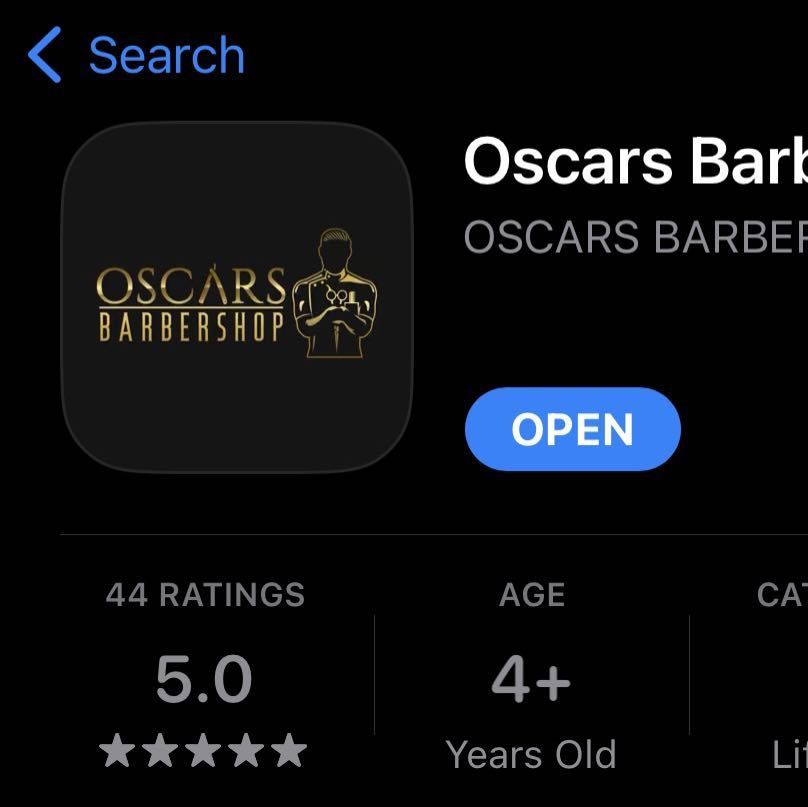 Download Oscars Barbershop App portfolio