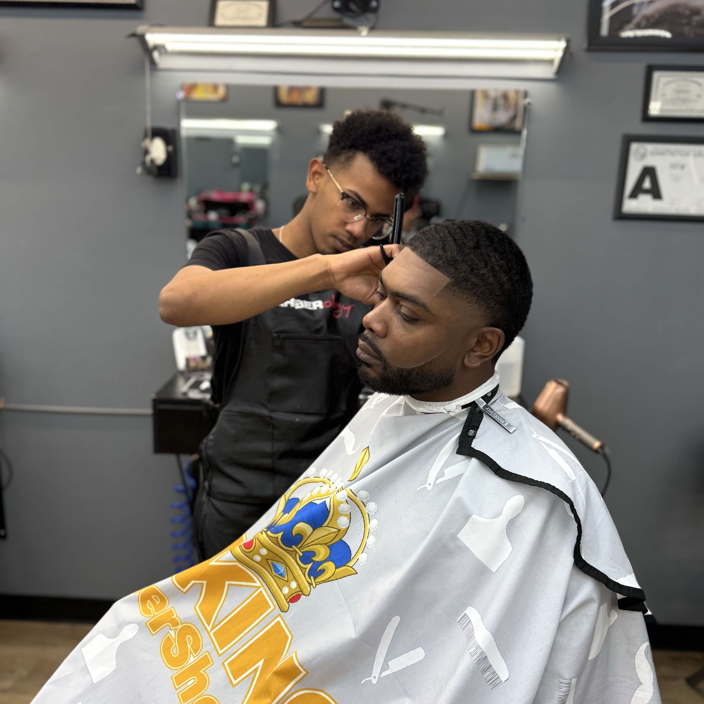 JeviFadez @ Level Up Barbershop, 3410 Spring Garden, Suit E, Greensboro, 27407