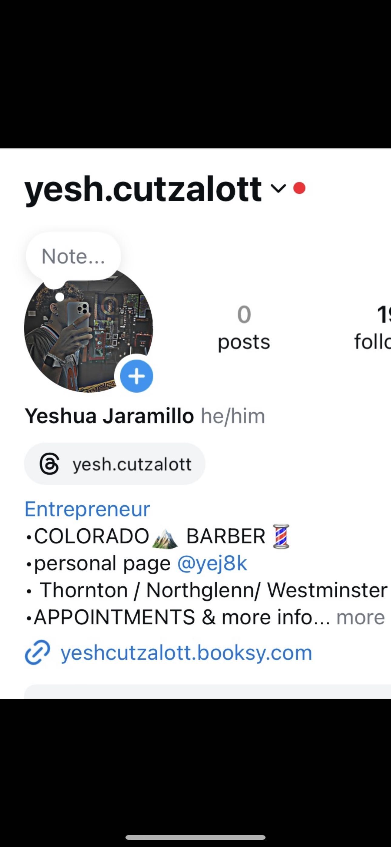 Barber @Yesh.cutzalott, 101 W 84th st, Denver, 80260