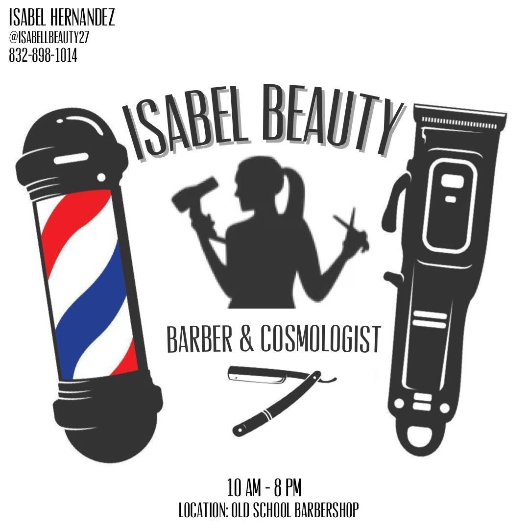 Isabell Beauty, 965 Pinemond dr 77018, Old School Barber shop, Houston, 77018