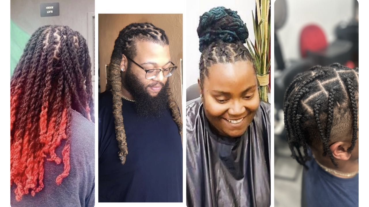 Less than 2hrs, Fast distressed Locs technique on Fine hair