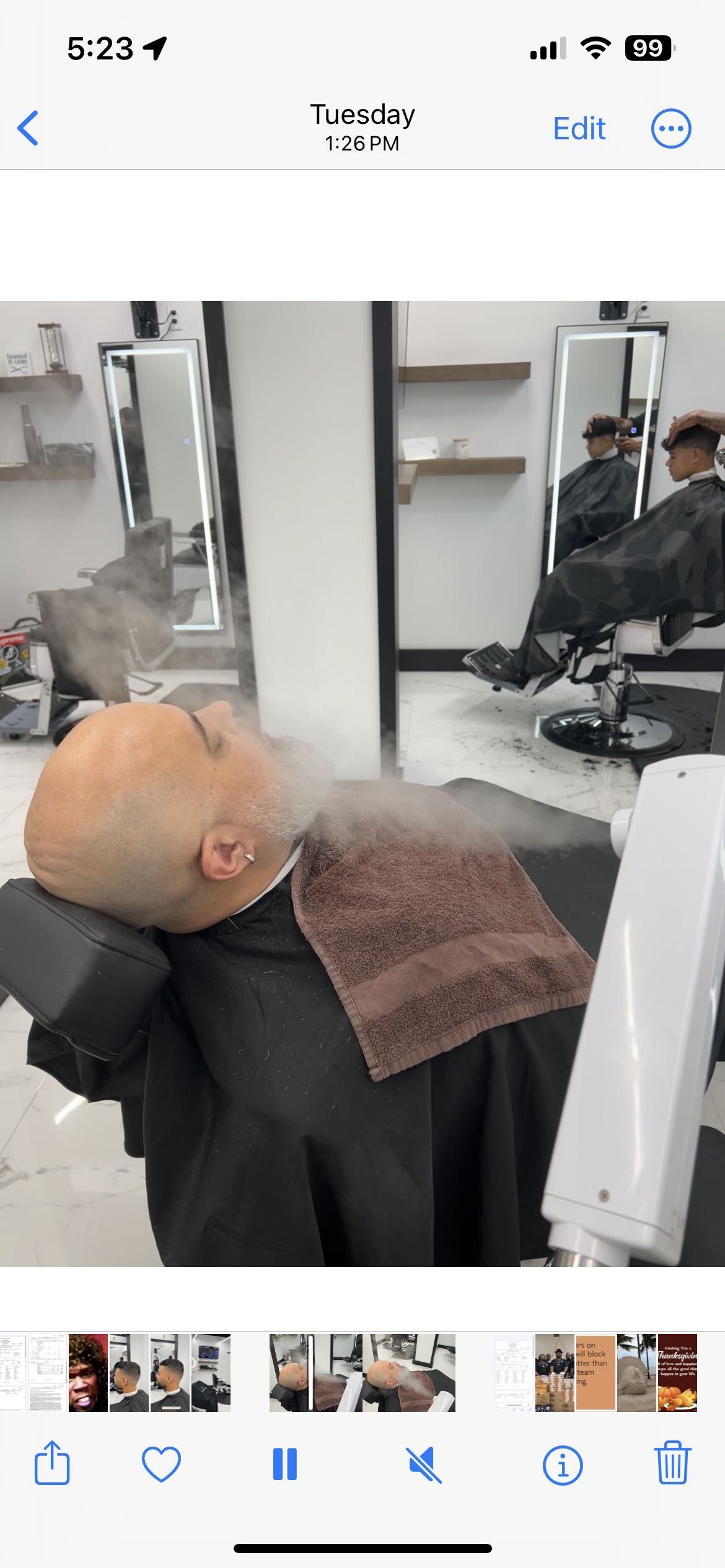 Men’s Haircut & Hot Steam 💨 Shave🪒 ⭐️⭐️⭐️⭐️⭐️ portfolio