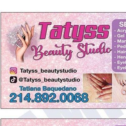 Tatys's Beauty Studio, 1708 Hendrick Dr, Plano, 75074