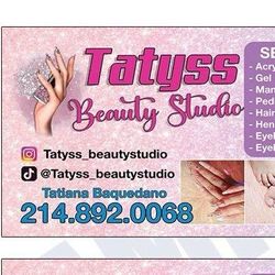 Tatys's Beauty Studio, 1708 Hendrick Dr, Plano, 75074