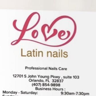 love latin nails, 12701 S John Young Pkwy ste 103, Orlando, 32837