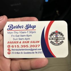 The Crazy Barbers, 213 S Main St, Goodlettsville, 37072