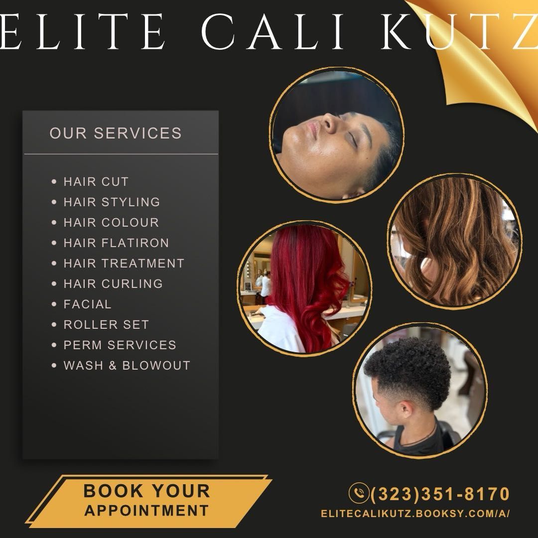 Elite Cali Kutz Salon & Barbershop, 455 Carson Plaza Dr Suite C, C, Carson, 90746