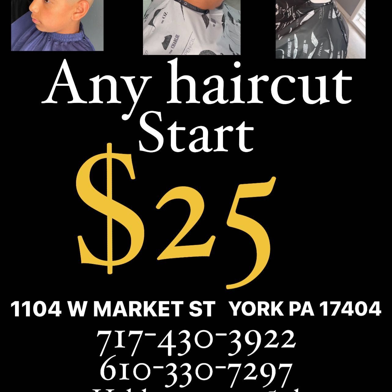 J💈J Barber Shop, 1104 W MARKET ST YORK PA, 7174303922, York, 17404