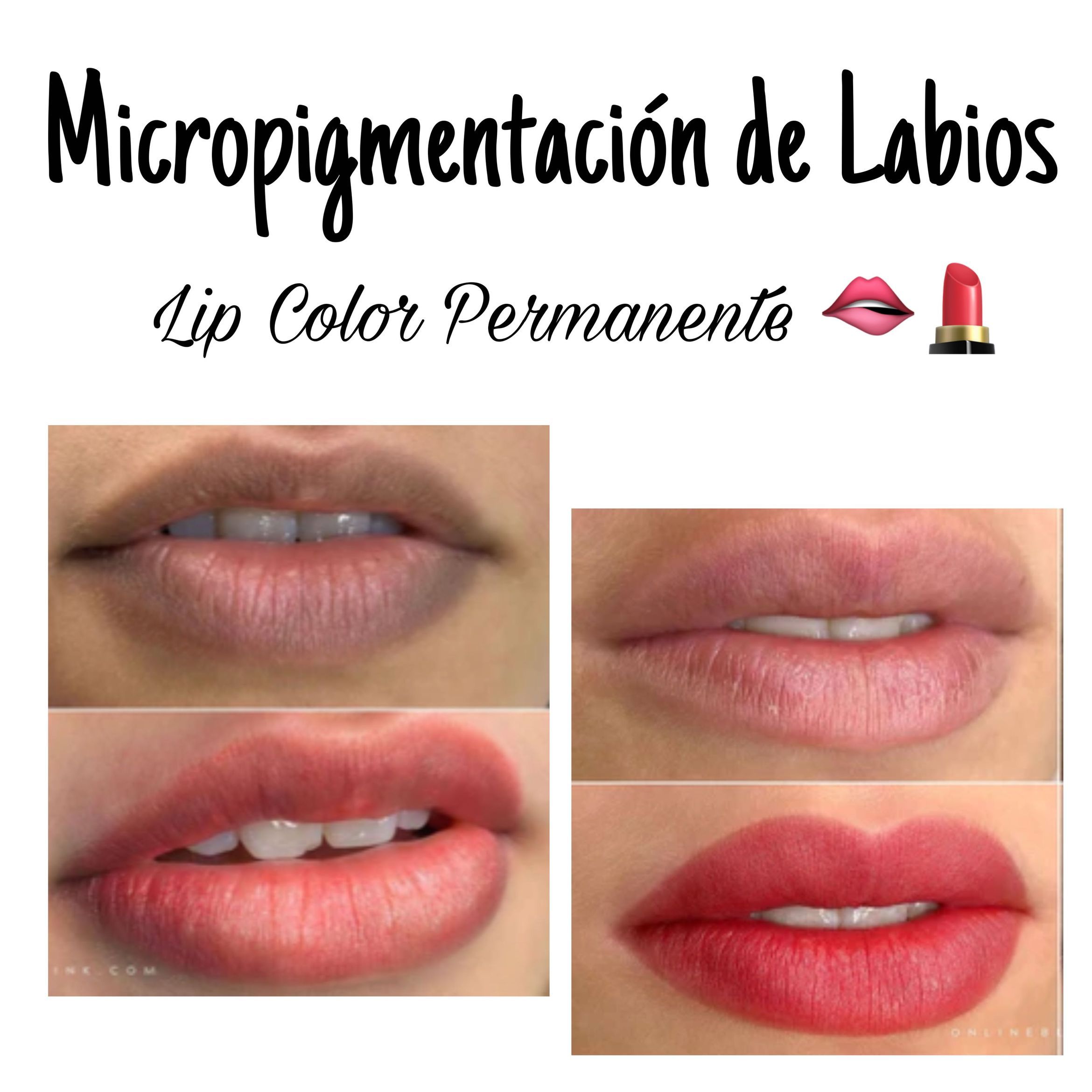 Micropigmentación de labios 👄 1 sola sesión portfolio