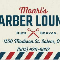 Monri's Barber Lounge, 1350 Madison St NE, Salem, 97301