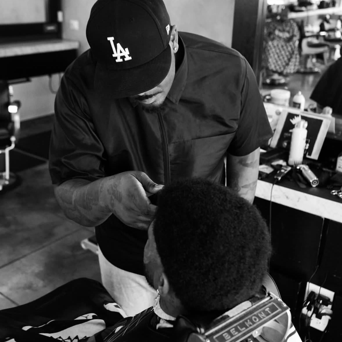 BIGGWIGGTHEBARBER, 1261 N La Brea, Los Angeles, 90038