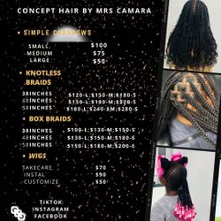 Concept hair by Mrs Camara, 3191 Morse Rd, Columbus, 43231