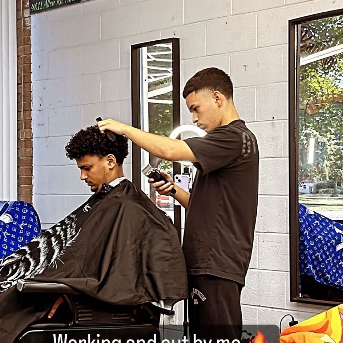 JuTheBarber, 4611 Allen rd, Allen Park, 48146