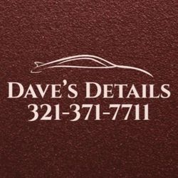 Dave’s Details, 1780 Cheney Hwy, Car Wash Bay, Titusville, 32780
