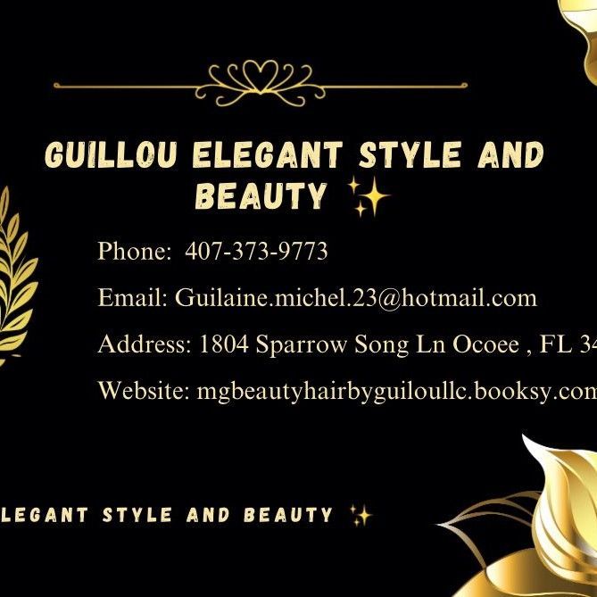 GUILOU Elegance & Beauty SALON LLC, 5923 Old Winter Garden Rd, Orlando, 32835