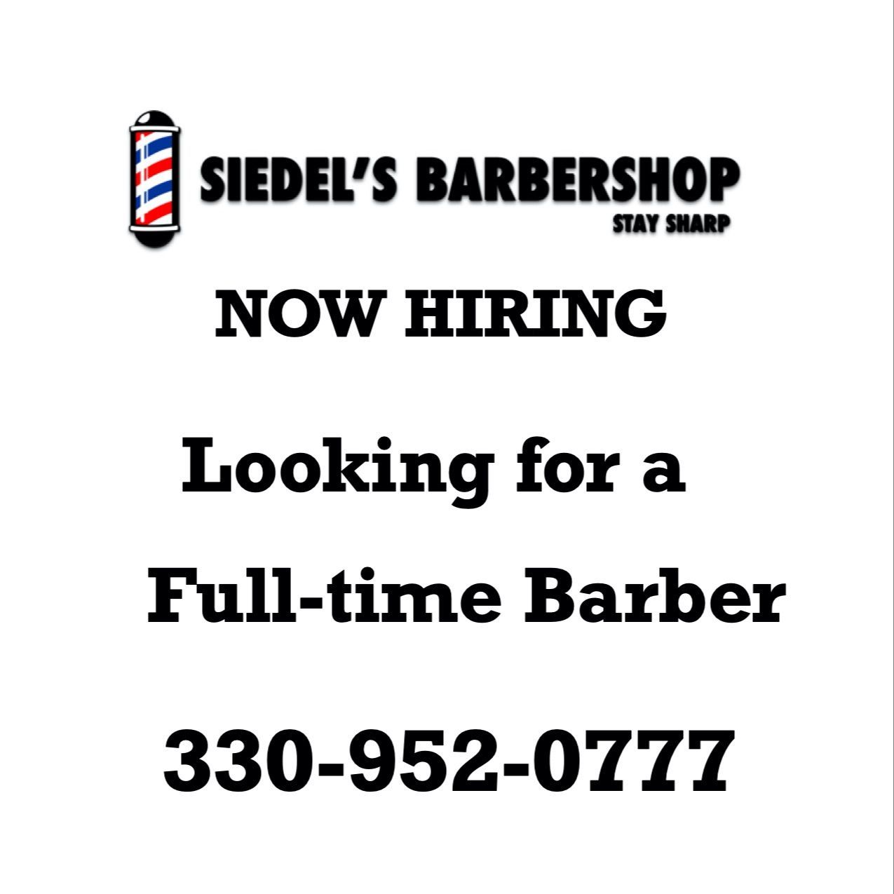 Siedel's Barbershop, 982 N Court St, Medina, 44256