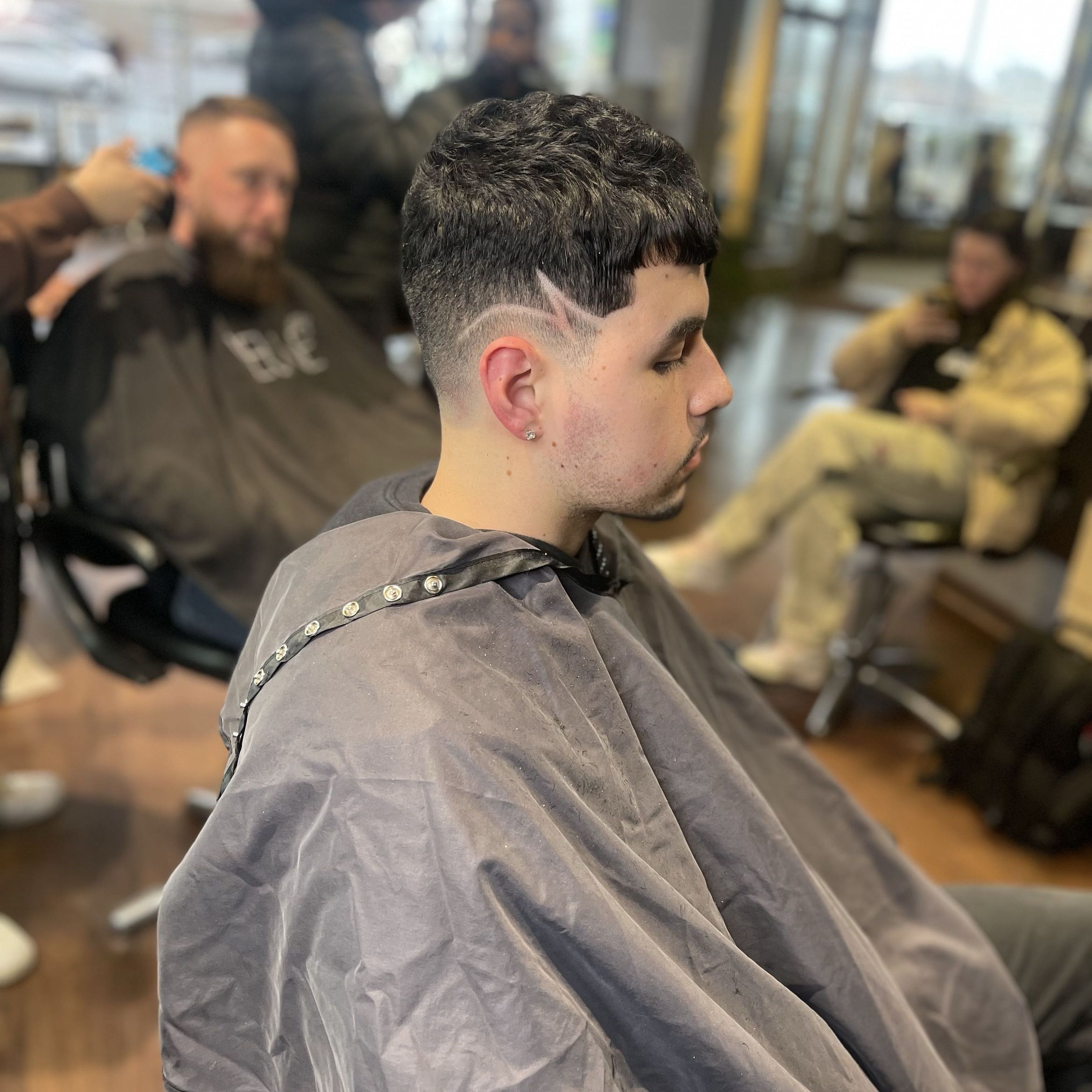 Angel @ Deluxe Barber Shop, 113 Maple st, Wyandotte, 48192