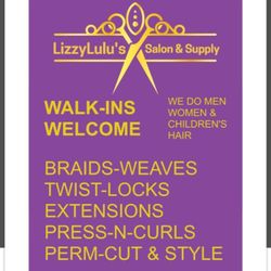 LizzyLulu's Salon and Supply, 604 North Azusa Avenue, West Covina, 91791