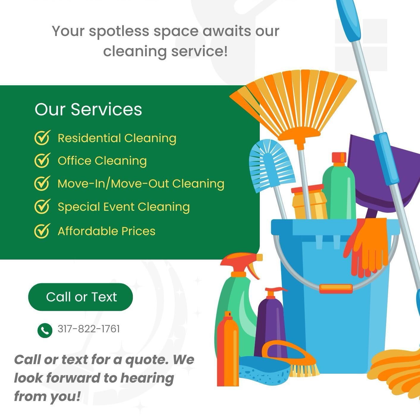 J&T Home Cleaning Services, Indianapolis, 46254