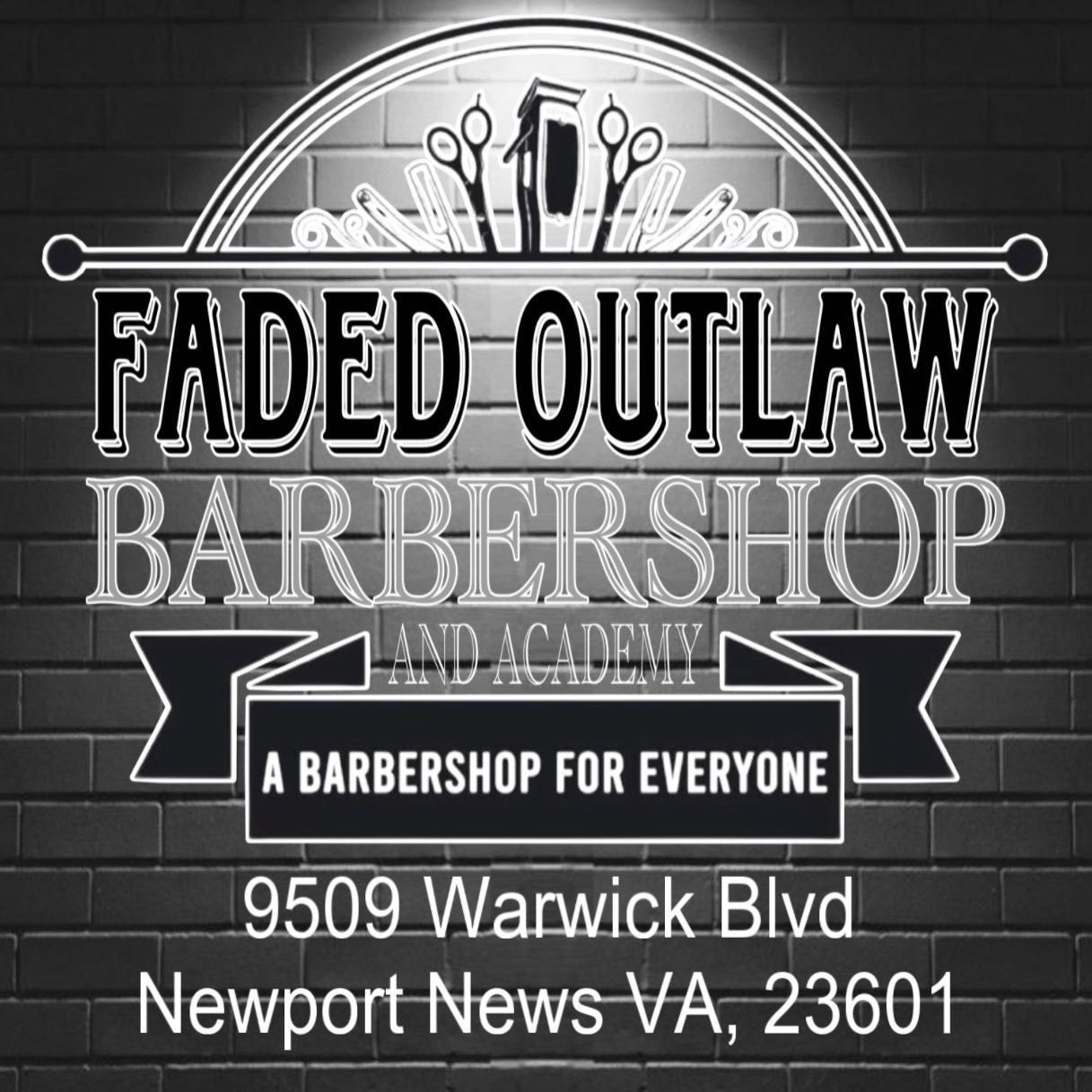 Faded Outlaw Barbershop, 9509 Warwick Blvd, Newport News, 23601
