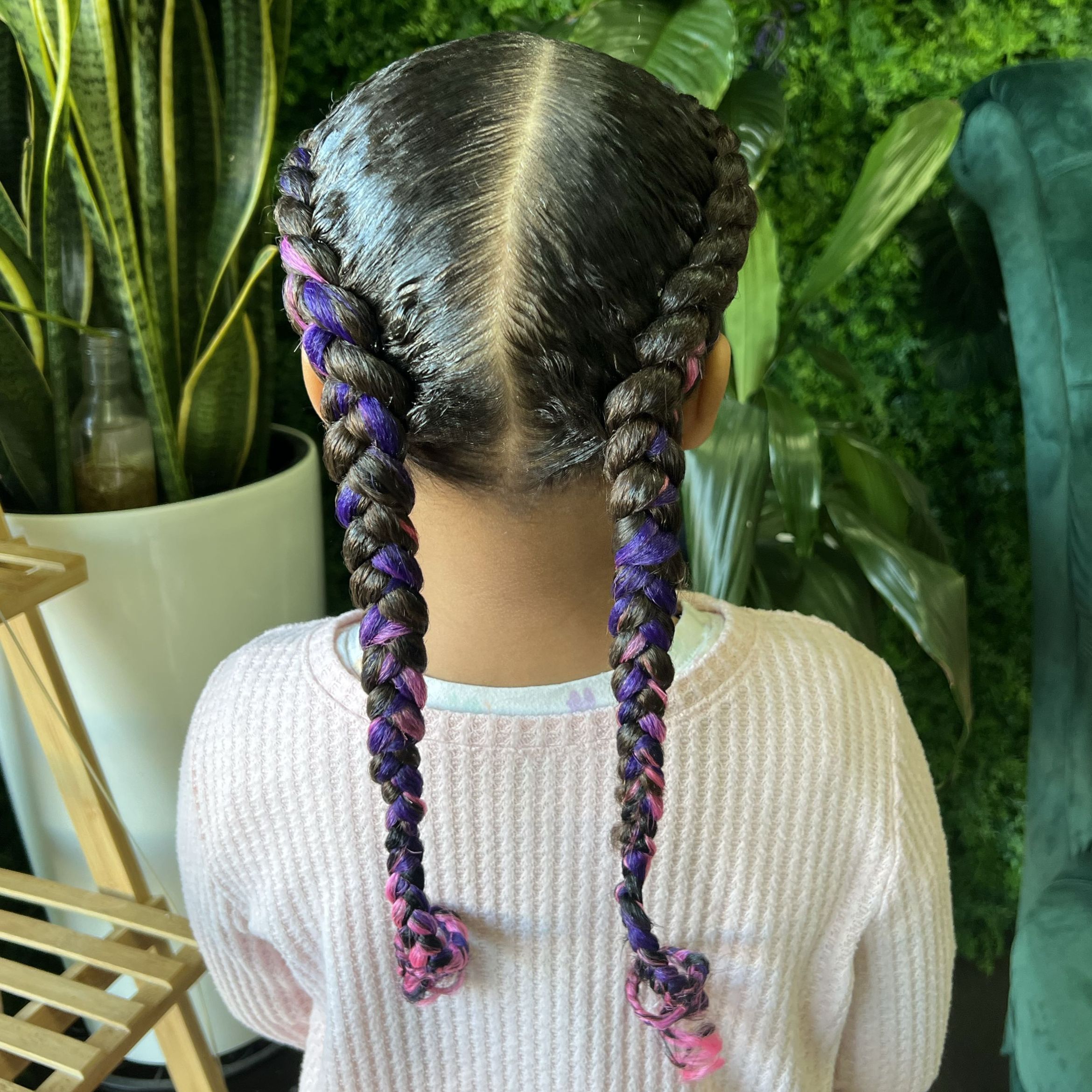 Kids French braids portfolio