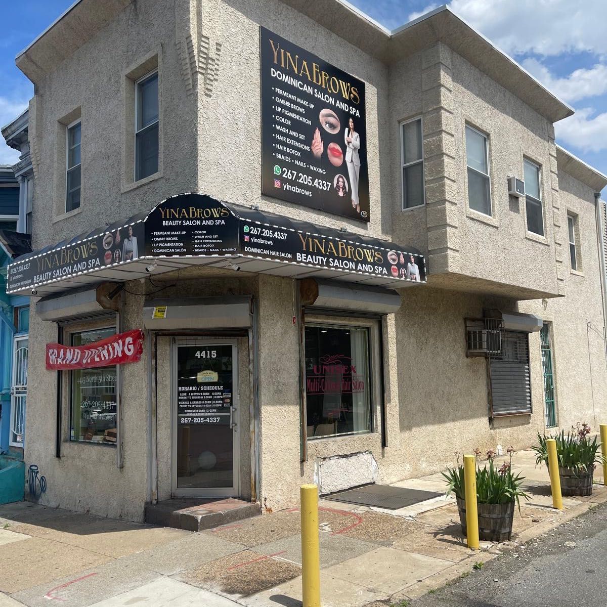 Yinabrows Dominican salón and spa, 4415 N 5th St, Philadelphia, 19140