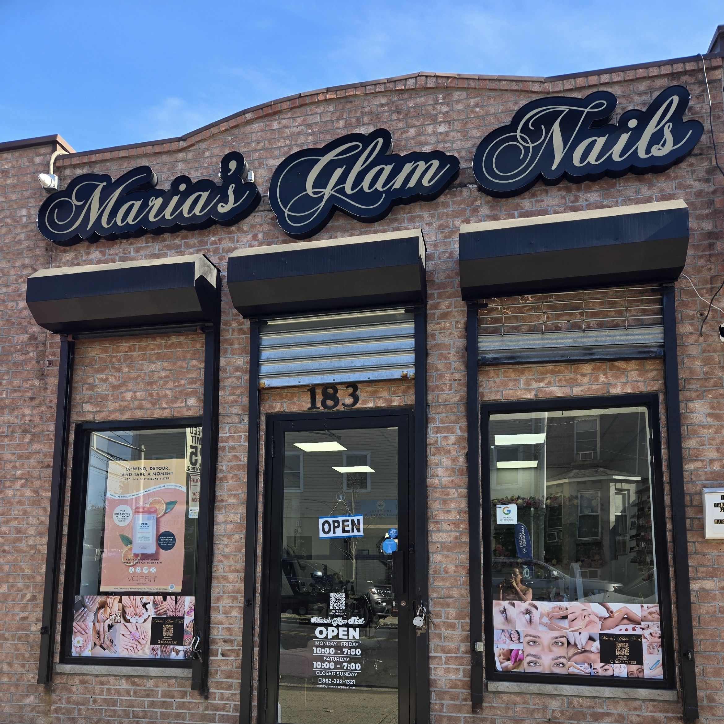 Maria's glam nails, 183 Catherine St, Elizabeth, 07201