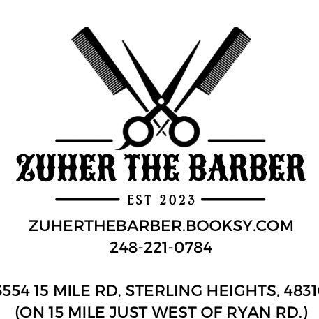 ZuherTheBarber, 3554 15 Mile Rd, Sterling Heights, 48310