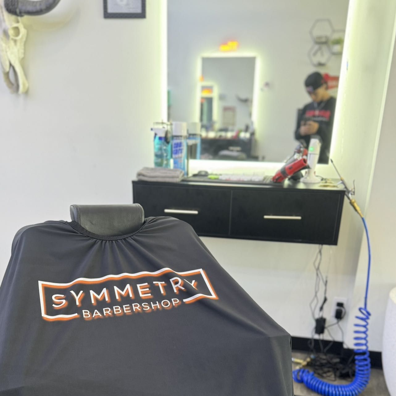 Eddie at CA Symmetry Barbershop, 136 S Main St, Canandaigua, 14424