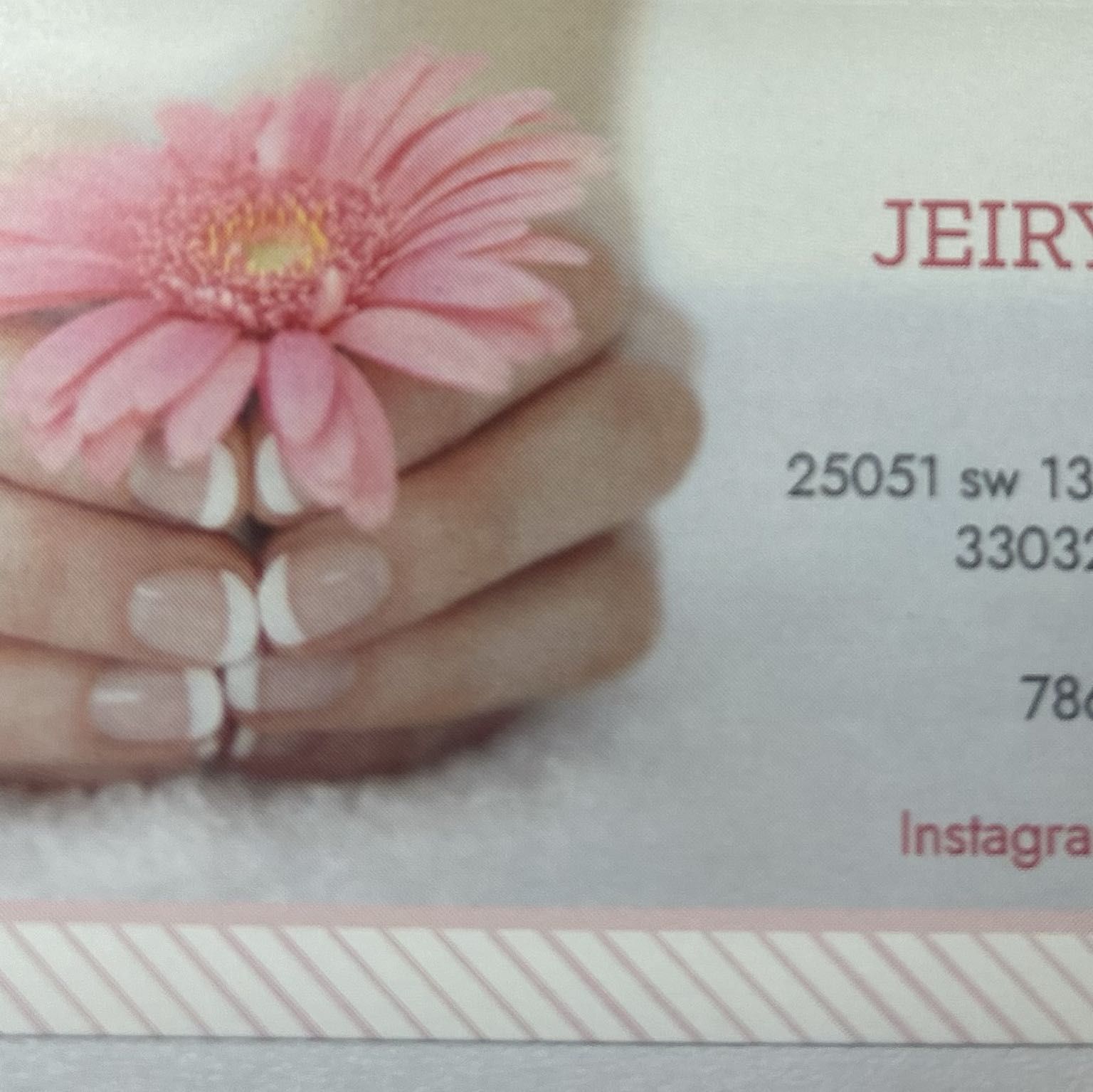 JEIRYBNAILS, 25051 SW 130th Ave, 25051 sw 130 ave, Homestead, 33032