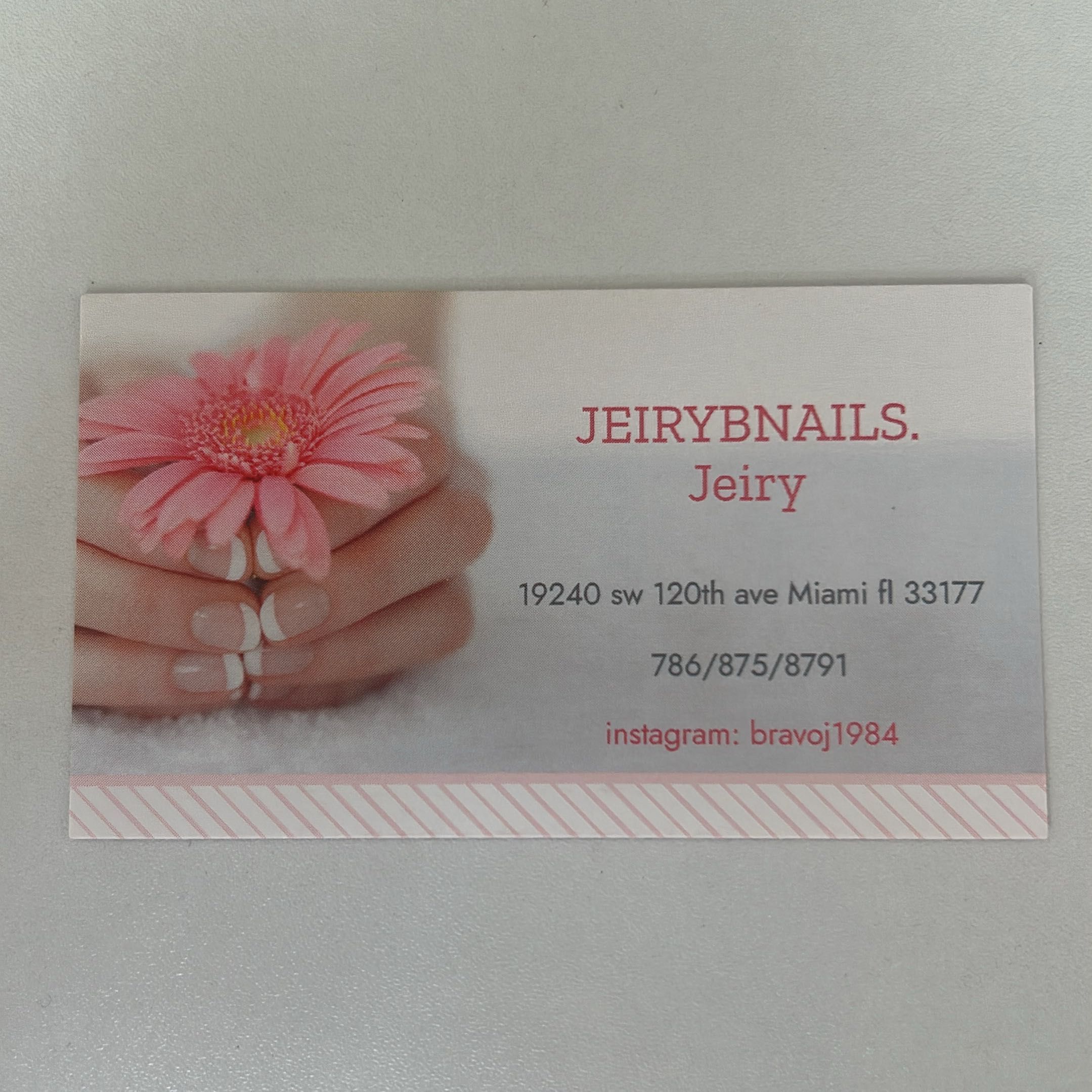 JEIRYBNAILS, 19240 SW 120th Ave, Casa, Miami, 33177