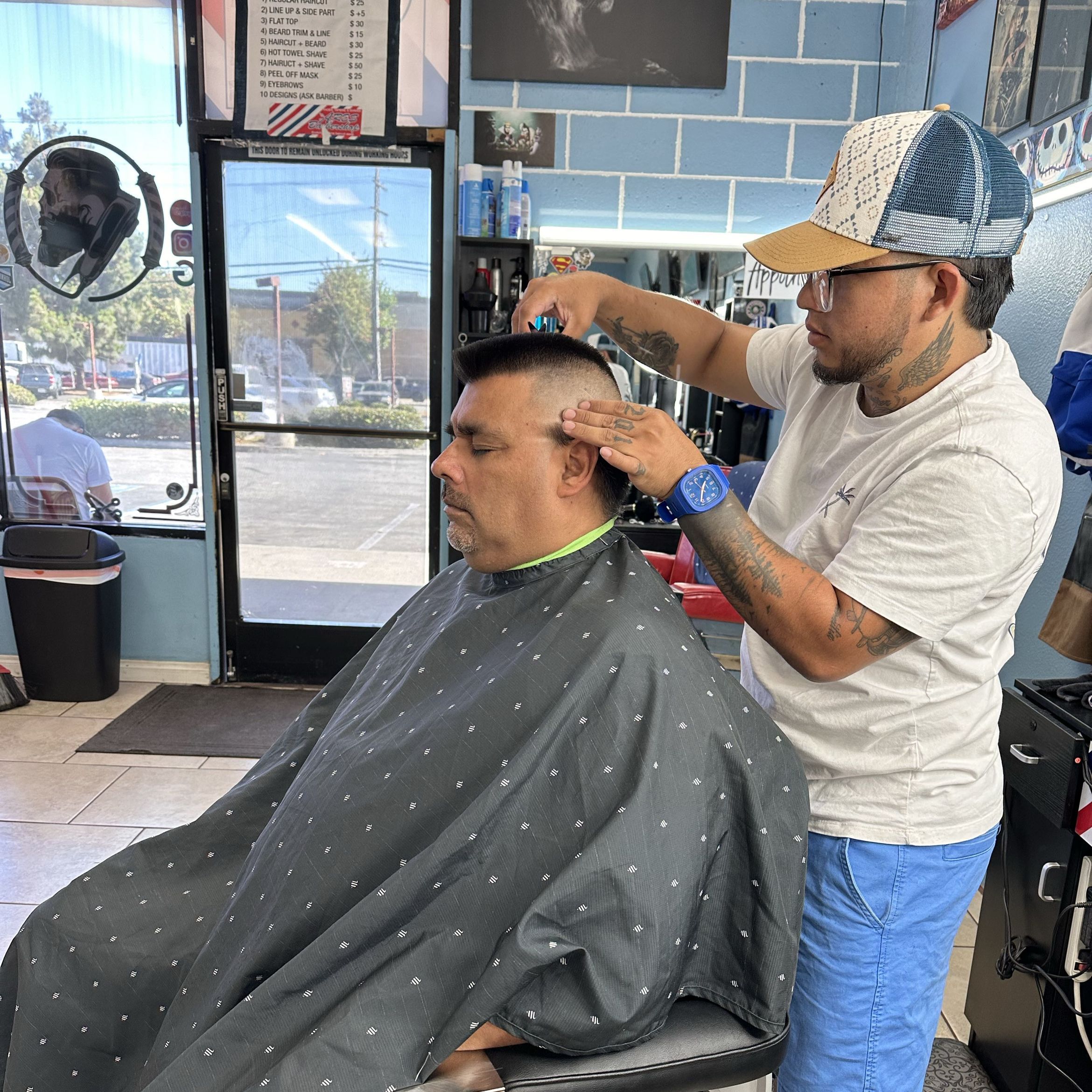 jesus @ares barbershop, 9327 slauson ave, Pico Rivera, 90660